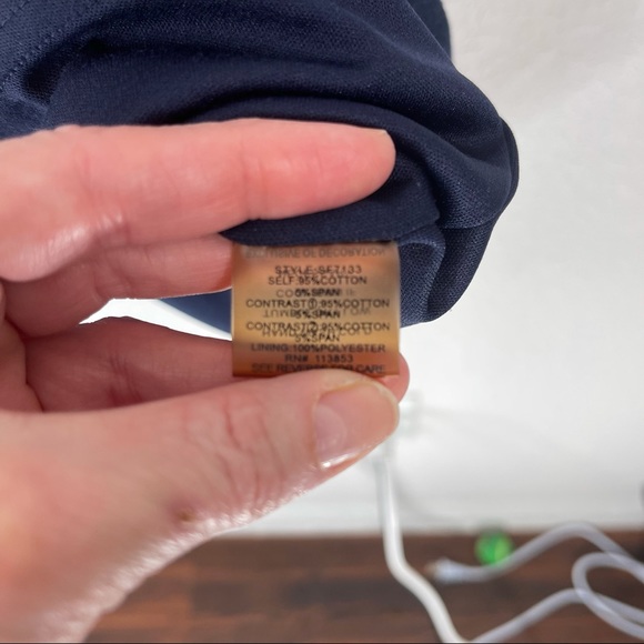 41 Hawthorne color blocked sleeveless knit dress - Picture 2 of 10